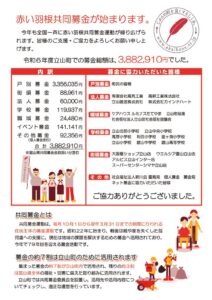 赤い羽根おもてa4outlineのサムネイル